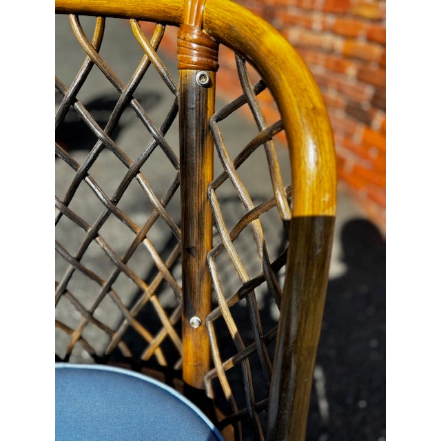 1980s Set of 4 Bentwood Game Chairs For Sale - Image 12 of 12