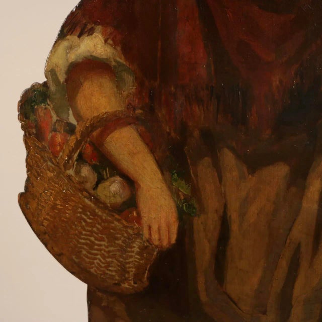 Early 19th Century Georgian Pinewood Oil-Painted Dummy Boards - a Pair For Sale - Image 9 of 13