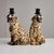 Cheetah Porcelain Candleholder with Glaze For Sale - Image 12 of 12