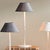 Contemporary Alluna Cordless Led Lamp 14" - Gray Linen Shade/White Base For Sale - Image 3 of 11