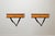 Small Vintage Italian Bedside Tables, 1950s, Set of 2 For Sale - Image 4 of 7