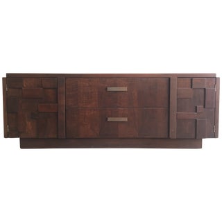 Wood Console Table For Sale