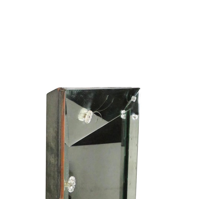 Mid 20th Century Art Deco Hollywood Regency Mid Century Modern Framed Wall Mirror For Sale - Image 5 of 9