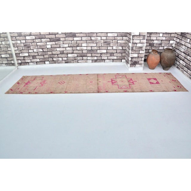 Tan Mid 20th Century Anatolian Kurdish Wool Carpet For Sale - Image 8 of 10