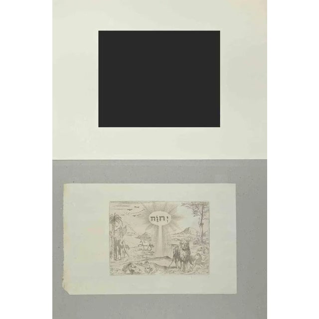 Genesis 1 - old testament story is an etching print realized by the artist giovanni lanfranco. About the old testament...