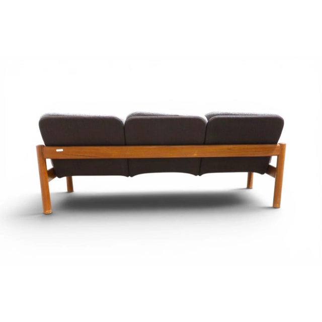 Mid 20th Century Mid-Century Modern Danish Teak Sofa by Domino Møbler, Denmark For Sale - Image 5 of 7