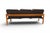 Mid 20th Century Mid-Century Modern Danish Teak Sofa by Domino Møbler, Denmark For Sale - Image 5 of 7