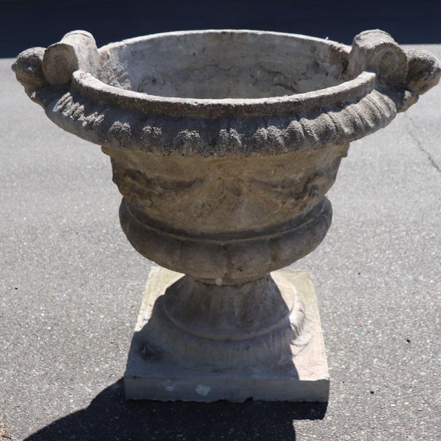 Early 20th Century Garden Planters, Set of 2 For Sale - Image 5 of 15