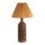 Spiral Brutalist Table Lamp For Sale