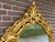 Wood 1900s European Rococo Gold Beech Console Wall Mirror - 1 Pc For Sale - Image 7 of 16