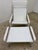 Toussaint and Angeloni White Leather Lounge Chair and Footrest for Matteo Grassi For Sale - Image 17 of 17