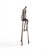Ruth Bloch Signed 4/15 Israeli Man on Stool Bronze Sculpture For Sale - Image 9 of 10