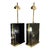 Hollywood Regency Lamps in Black Lacquer and Brass, 1970s, Set of 2 For Sale - Image 14 of 14