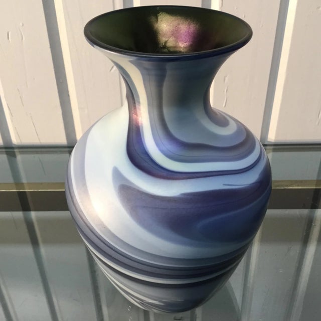 Imperial Art Glass Lead Luster Swirl Vase. We ALWAYS accept reasonable offers. Before it's gone forever... MAKE AN OFFER