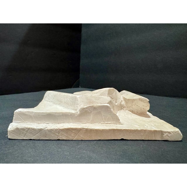 1960s 1960s Larry Mohr Plaster Abstract Couple Sculpture Signed From Artist Estate For Sale - Image 5 of 6
