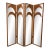1970s Vivai Del Sud Bamboo Pencil Reed Palm Tree Screen Mirrors Panels Dividers For Sale