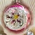 8 Hand painted in Bavaria made in Germany Glass Christmas Tree ornaments. Made in the 1970's. Each ornament measures 2" in...