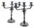 Silver Candlesticks from Mario Sorelli, Italy, 1950s, Set of 2 For Sale