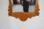 Chippendale Style Tiger Maple Mirror