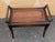 1970s Vintage Wood and Cane Seat Piano or Vanity Bench For Sale - Image 5 of 9