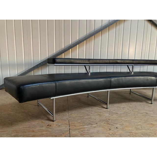 Mid-Century Modern Monte Carlo Leather Sofa by Eileen Gray for Classicon, 1990s For Sale - Image 3 of 18