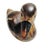 Farmhouse Vintage Sarreid Ltd. Hand-Carved and Painted Italian Wood Duck Sculpture - Design No. 132 For Sale - Image 3 of 12