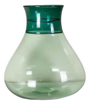 Verdino Vase in Browded Glass by Incisa Venini, 1970s