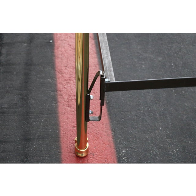 Italian Hollywood Regency Brass Queen-Size Bed Frame With Loop Motif, Vintage For Sale - Image 16 of 16