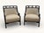 Tan Jay Spectre for Century Furniture Wallis Simpson Lounge Chairs & Ottomans - 4 Piece Set For Sale - Image 8 of 18