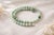 Vintage Burmese Jadeite Jade Knotted Beaded Necklace 24", Circa 1980s For Sale - Image 9 of 10
