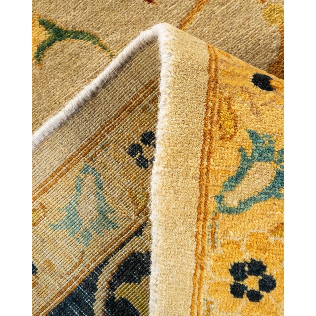 Mogul, One-of-a-Kind Hand-Knotted Area Rug in Ivory, 8' 2" x 10' 4" For Sale In New York - Image 6 of 8