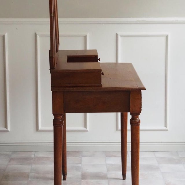 Antique Dressing Table with Mirror, 1910 For Sale - Image 11 of 13