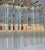 Arteriors Home Arteriors Modern Brass and Glass Nessa Round Chandelier For Sale - Image 4 of 5