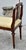 Traditional Antique Regency Walnut Vanity Bench Double Arm Inlaid Wood Gold Stripe 1910s For Sale - Image 3 of 13