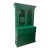 Extra Large Kelly Green Cabinet For Sale