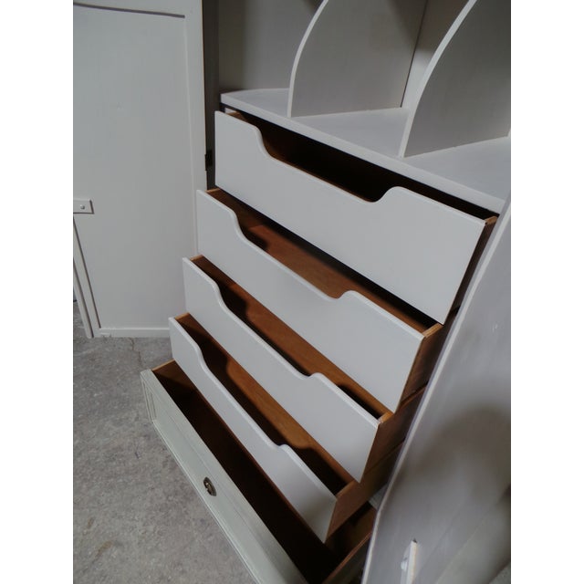 Gustavian Style 2 Door Wardrobe For Sale - Image 4 of 14