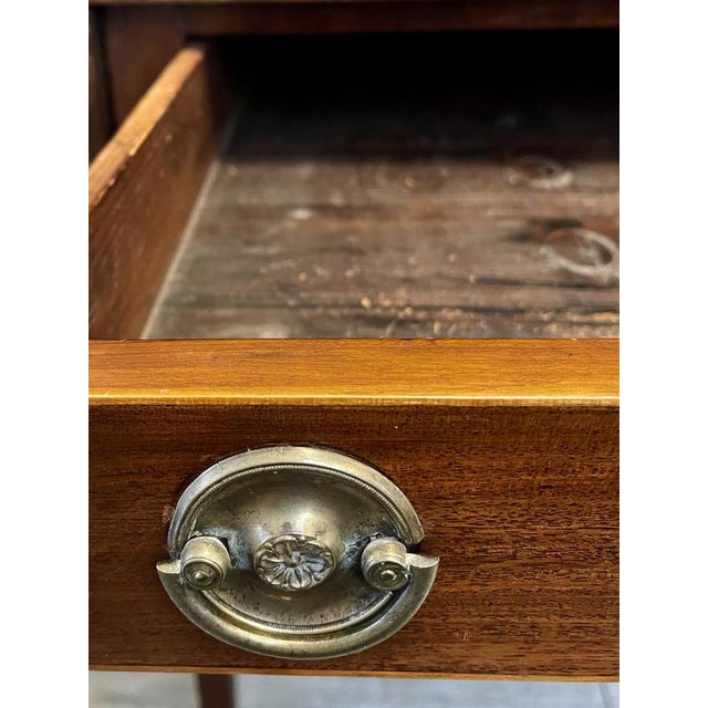 Wood Antique George III Mahogany Pembroke Table, 1800 For Sale - Image 7 of 14