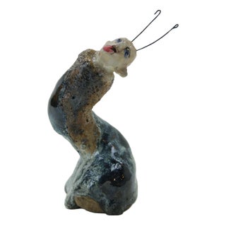 Óscar Aldonza Torres, Organic Hybrid Sculpture of Human Insect Figure, 2026, Ceramic For Sale