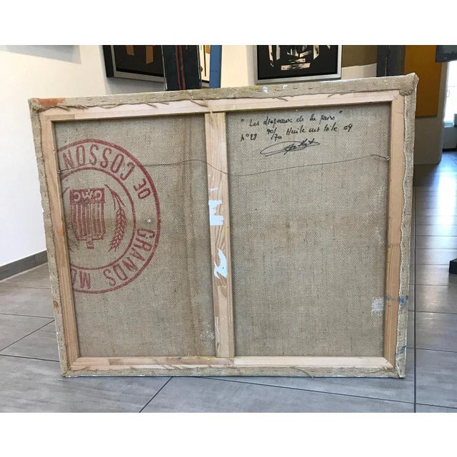 Gilbert Pauli, Flags of Peace, Oil on Canvas, 2004 For Sale - Image 6 of 7