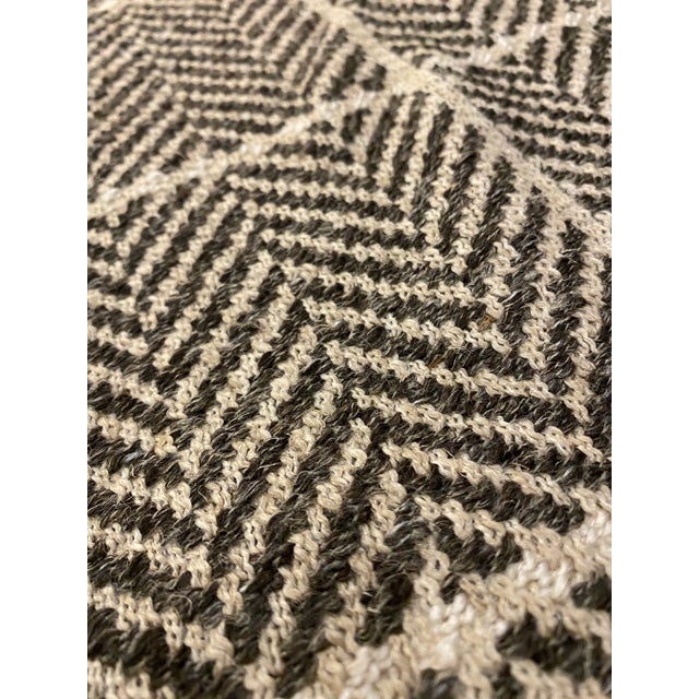 Modern Designer's Guild "Branette" Cocoa Check Fabric - 9 Yards For Sale - Image 3 of 10