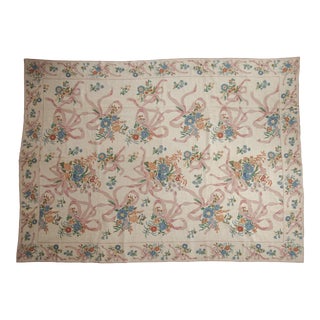 Vintage Chainstitch Carpet - 8'10" X 12'1" For Sale