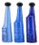 Glass Bottles Set by Salvador Dalí for Rosso Antico, Italy, 1970s, Set of 3 For Sale