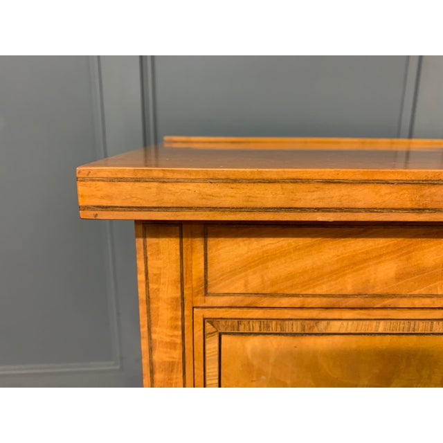 Inlaid Satinwood Tallboy, 1905 For Sale - Image 11 of 18