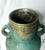 Late 19th Century Late 19th-Century Chinese Turquoise-Glazed Wine Jar With Metal Repair For Sale - Image 5 of 6