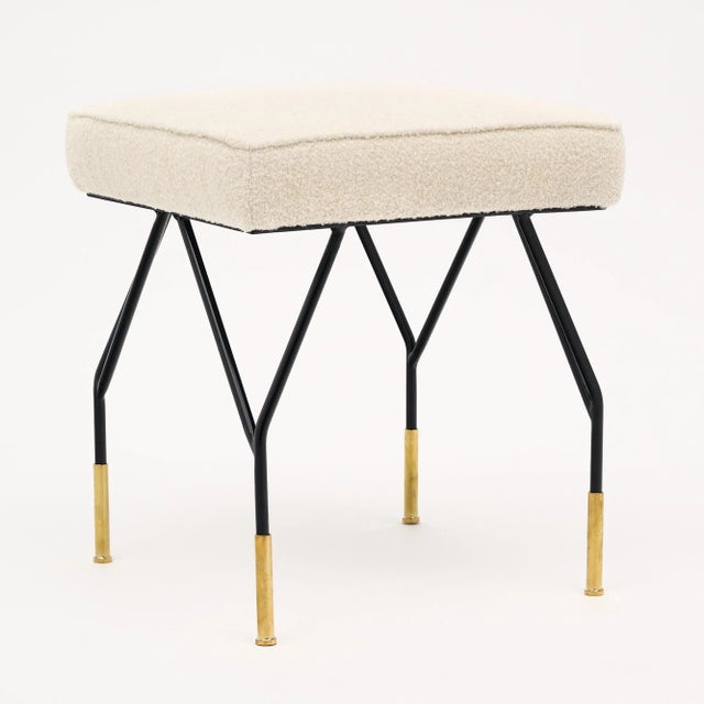 Carlo di Carli Vintage Italian Carlo Di Carli Stools For Sale - Image 4 of 9