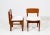 Rare set of six Italian chairs designed by architect Vito SanGirardi for the Pallante shop in Bari, Palo del Colle in the...