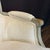Mid 19th Century Antique French Louis XVI Carved and Painted Bergère Armchairs -a Pair For Sale - Image 5 of 12