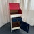 Mid 20th Century Mid 20th Century Red, White and Blue U.S. Mail Toy Box Storage Cabinet For Sale - Image 5 of 6