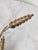 Vintage Italian Gilt Tole 2 Arm Wheat Candle Sconce With Glass Prisms For Sale In Chicago - Image 6 of 7