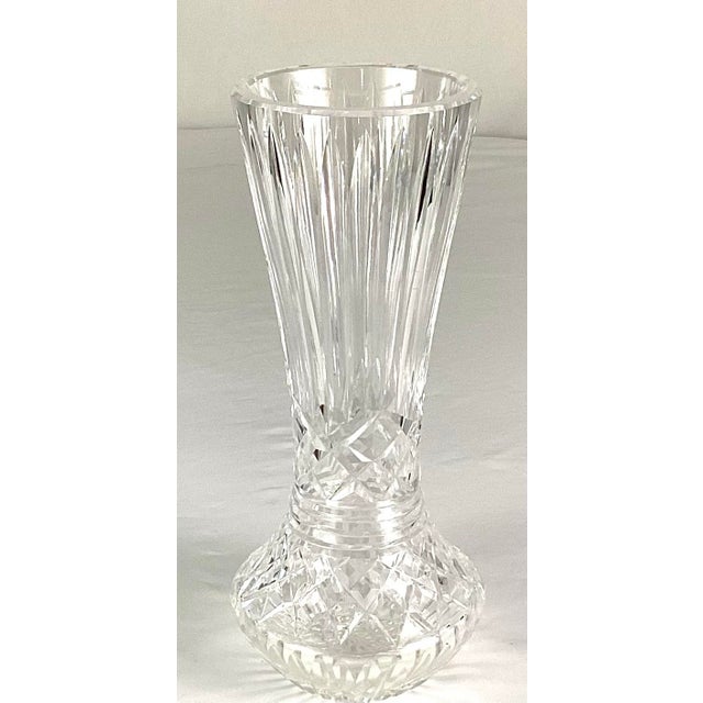 1980s 1980s Waterford Crystal Vase For Sale - Image 5 of 9